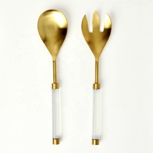 Ensemble de couverts de cuisine au Design élégant en résine blanche avec finition brillante personnalisée, fournisseur en gros - Product Image 1