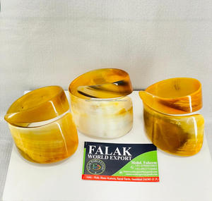 Elegantes brazaletes de cuerno de búfalo para niñas, diseño atrevido, joyería de moda ecológica para ropa de fiesta inspirada en Falak World Export - Product Image 2