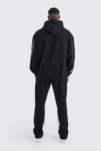 Unisex Beige Half <b>Zip</b> <b>Hooded</b> Sweatshirt Oversized Fit Regular Sleeve Casual Autumn Wear 100% Cotton Fleece Eco-Friendly Pocket - Product Image 2