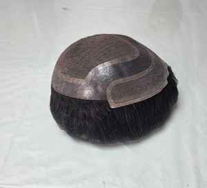 Toupee para Hombre Taz Hair, Peluca de Cabello Humano 100%, Densidad 60%-150%, Cabello Remy Indio, Resistente al Agua, Suave, Ondulado Profundo - Product Image 4