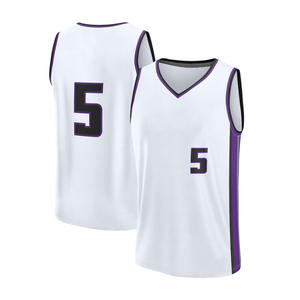 Maillot de basket-ball personnalisé Vithas Industry à imprimé écossais, en maille/spandex de haute qualité, ensemble de vêtements de sport, tailles XS-XL - Product Image 4