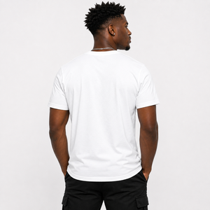 T-shirt graphique décontracté surdimensionné personnalisé unisexe 100% coton col rond streetwear imprimé OEM vente en gros - Product Image 5