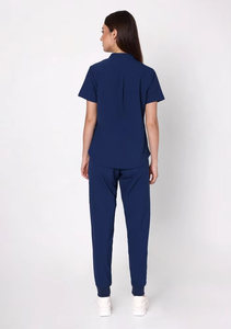 Ensembles de Blouses Médicales en Gros pour Femmes et Hommes – Uniformes de Médecins et Infirmières avec Pantalons Jogger en Maille - Product Image 2
