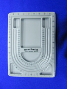 HC0004 Bead Design Board w/ flocked |Bead Design Board Rectangle Plastic Measuring <b>Tool</b> For Bracelet Making Jewelry Supplies Kit - Product Image 1
