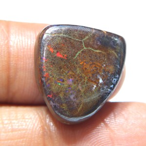 Ópalo de Boulder Australiano Koroit, Cabujón de Ópalo Natural Australiano, Piedra de Ópalo de Boulder Australiano, Gema Suelta de Ópalo Australiano para Joyería - Product Image 3