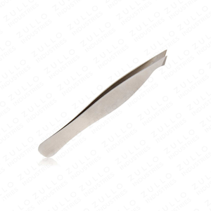 Best Selling Stainless Steel Slanted Eyebrow Tweezers Set Custom Logo Hair Removal Beauty <b>Tool</b> With Wholesale Price - Product Image 3