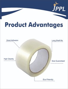 Cinta de embalaje BOPP marrón de alta calidad, muestra gratis, Adhesivo acrílico de fusión en caliente, cinta de sellado de cartón, cajas de cartón para envolver - Product Image 6