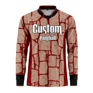 Camiseta de Paintball Personalizada, Unisex para Adultos, Manga Larga, Transpirable, Uniforme Deportivo Sublimado - Product Image 2