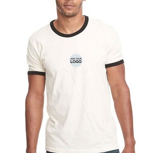 T-shirt à manches courtes pour homme, coupe classique, col rond, 100% coton, mélange coton/polyester, séchage rapide, respirant, léger - Product Image 6