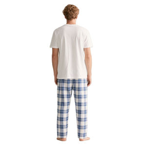 Pantalon de pyjama en flanelle pour homme, à carreaux, pour dormir, vêtements de nuit, 100% coton, confortable, pyjama de nuit - Product Image 2