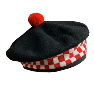 Sombrero Balmoral de Tartán Nacional para Uso Escocés, Nuevo Diseño, Gorra Escocesa en Tela de Tartán, Sombrero Balmoral Personalizado - Product Image 2