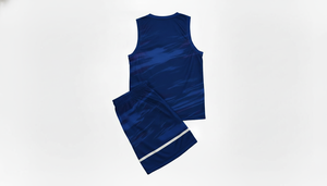 Ensemble d'uniformes de basketball en gros, maillot et short imprimés par sublimation, design personnalisé, vêtements d'équipe, tissu de haute qualité - Product Image 3