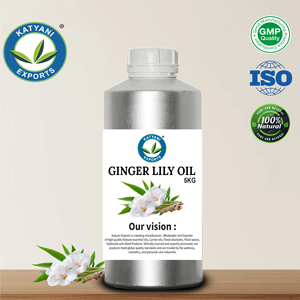 น้ำมันหอมระเหยขิงลิลลี่ (Hedychium Coronarium) สกัดด้วยตัวทำละลาย บริสุทธิ์ 100% น้ำมันดอกไม้ธรรมชาติ - โดย Katyani Exports มัธยมปราชุษย์ - Product Image 5