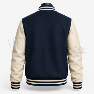 Chaqueta Varsity 100% Lana, Chaqueta de Béisbol Varsity, Chaqueta Bomber Universitaria Bordada - Product Image 2