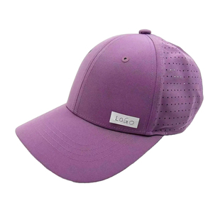 Top Quality <b>Purple</b> 6-Panel Mesh Trucker <b>Hat</b> Adjustable Snapback Cap Breathable Unisex Adult Casual Headwear OEM - Product Image 1