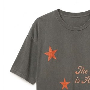 Wholesale Custom Printed Logo Women's Oversized T-Shirts 300 GSM – Premium Heavyweight Cotton Streetwear <b>Bulk</b> Streetwear Fashion - Product Image 5
