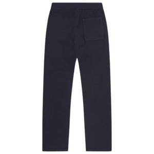 Navy Knitted Jogger Pants Unisex Soft Knit Sweatpants Elastic Waist Casual Lounge Streetwear Winter Warm Custom Sizes - Product Image 2