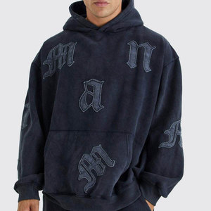 Sweat-shirt unisexe en molleton écologique pour perfectionnistes, avec logo imprimé en relief sur le devant, coupe ajustée, manches longues, streetwear d'hiver - Product Image 4
