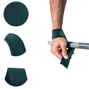 Bandes de maintien antidérapantes pour poignets, protection pour les levées lourdes et les entraînements à haute répétition, rembourrage doux mais offrant un bon maintien. - Product Image 1