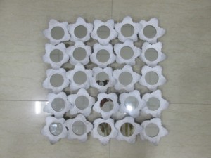 Miroir mural décoratif avec cadre, produit d'exportation de premier rang - Product Image 4