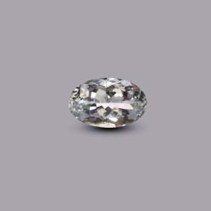 Natural Sky Blue Aquamarine 4 Carat Oval Cabochon Loose Gemstone for Fine Jewelry - Product Image 1