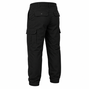 Wholesale <b>Men</b> <b>Cargo</b> Pants Elastic Cuff <b>Jogger</b> Trousers Casual Workwear Pants Solid Color Custom <b>Mens</b> <b>Cargo</b> <b>Jogger</b> Trousers - Product Image 6