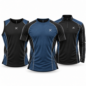Camisetas de Entrenamiento de Artes Marciales para Hombre |   Azul Negro Verde Rojo Morado |   Fabricante |   Ropa Deportiva y de Artes Marciales | - Product Image 1