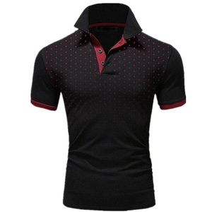 Polo homme de haute qualité pour un usage décontracté, respirant, grandes tailles, style moderne pour l'été. - Product Image 5