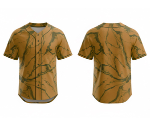 เสื้อเบสบอลแบบซับลิเมชั่นคุณภาพสูง |   ชุดเบสบอลทีมพร้อมโลโก้และหมายเลขแบบกำหนดเอง |   ฐานผ้าโพลีเอสเตอร์ที่ระบายอากาศได้ดี - Product Image 4