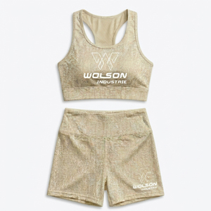 Women's Two Piece Active Wear Set Breathable Stretch Spandex Sports Bra Fitness <b>Leggings</b> Yoga <b>Gym</b> Running Exercise Training - Product Image 1
