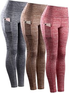 High Waist Women Leggings Full Length Solid Color Stretch Breathable Quick Dry <b>Tummy</b> <b>Control</b> Sporty Yoga Pants Keep Warm All - Product Image 6