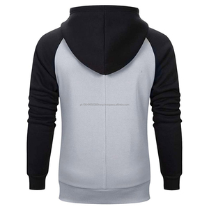 Nouveauté : sweat-shirts à manches longues pour homme, 100 % coton, respirants et confortables, teinture unie pour l'hiver - Product Image 2