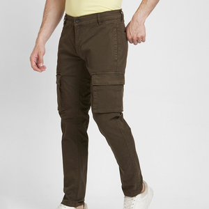 2026 Wholesale Men's <b>Cargo</b> Pants <b>Work</b> Pants Summer Lightweight Loose Straight Multi-Pocket Casual Protection - Product Image 3