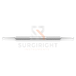 Elevador dental quirúrgico de tala media de acero inoxidable, instrumento con certificación CE Clase I SI-OIS-0001 Blush Surgical Manual - Product Image 2