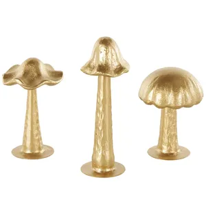 Designer Metal Sculpture Elegant Accent for Sophisticated Living SpacesCreative Abstract Aluminium Gold-Plated Sculpture Premium - Product Image 6