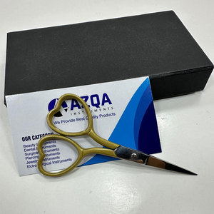 Professional Gold Heart Handle Embroidery <b>Scissors</b> Fine Tip <b>Sewing</b> Thread Cutter for Craft Embroidery Needlework Detail Work - Product Image 4