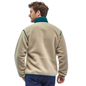 Veste polaire thermique pour homme avec capuche, respirante, chaude, pour l'hiver, style randonnée, fermeture éclair sur le devant, douce, confortable, résistante au froid - Product Image 2