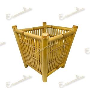 Cesta de Mimbre Redonda Grande Universal Hecha a Mano con Asa, para Flores, Frutas, Pan, Picnic, Regalo, Almacenamiento - Product Image 2