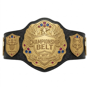 Ceintures de championnat personnalisées, ceintures de récompense sur mesure de qualité supérieure, design sportif, fournisseur direct d'usine OEM ODM, vente en gros - Product Image 1