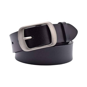 Ceinture en cuir véritable classique pour homme, boucle à ardillon, décontractée, pour tous les jours, de haute qualité, double face, rotative - Product Image 4