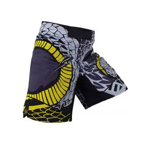 Shorts MMA de bonne qualité pour hommes, impression de logo personnalisée, prix bas, shorts MMA personnalisés avec logo imprimé pour vente en ligne - Product Image 6
