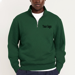 Nueva Llegada: Sudadera con Capucha y Cuello Alto, Bordada y con Estampado Personalizado, Color Sólido, Corte Regular, Tejido Grueso, 100% Algodón - Product Image 4