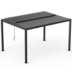 10x13 piedi telaio in alluminio feritoia Pergola 8610C baldacchino Gazebo & Pergola - Product Image 5