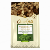 Collection d'ingrédients pour boulangerie : Biscuits et gâteaux, préparation pour dessert, boutons de chocolat matcha, cacao 1KG HALAL, fabrication OEM/ODM