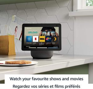 <b>Echo</b> <b>Show</b> 10 (3rd Gen) HD Smart Display with Motion & <b>Alexa</b>, Charcoal - Product Image 3