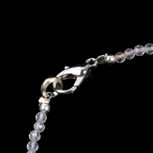 Natural Crystal Quartz Round Beaded Bracelet Healing Crystal Quartz Micro Faceted Gemstone Bracelet Jewelry For Women Gift Bulk - Product Image 3