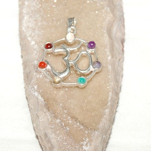 Om Chakra Pendants | Om Chakra Pendants at Natural Agate - Product Image 1