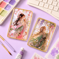 Feuille acrylique pailletée double couche ; Marchandises holographiques réfléchissantes personnalisées ; Idéale pour les articles de fans d'anime.