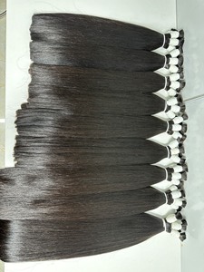 Venta al por mayor de fábrica 100% extensiones de cabello Remy humano virgen Natural cutícula alineada onda a granel Afro rizado pelucas sueltas onda profunda - Product Image 3