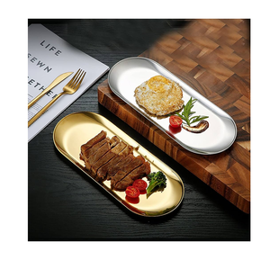 Silver Plated Stainless Steel Serving tray Elegant For Drink Pastry Snacks Dry Fruit Server Tray <b>Small</b> Storage Severe For Sale - Product Image 6